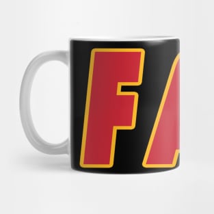 KC LYFE Kansas City Football SUPER FAN!!! Mug